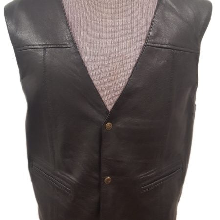 Men’s Country Western Country Soft Touch Leather Vest