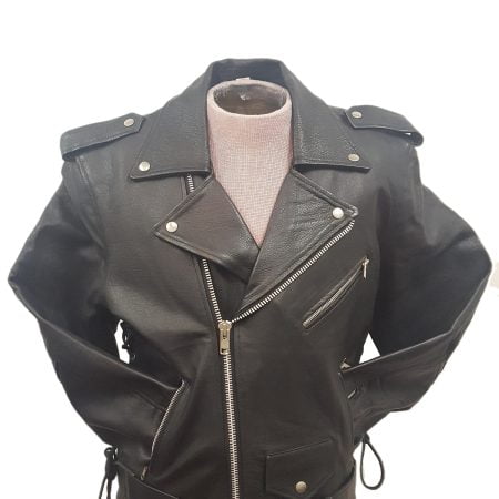 Men's Leather Motorcycle Jacket