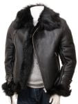 Sheepskin Biker Jacket