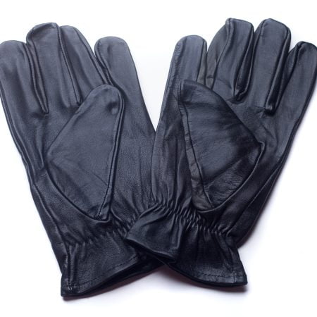 back of unlined leather gloves unisex