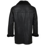 Sheepskin Leather Fur-Lined Coat