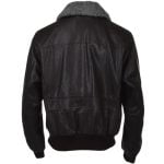 Leather Bomber Flight Jacket