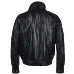 Leather Bomber Flight Jacket