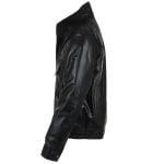 Leather Bomber Flight Jacket