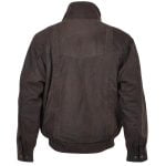 Leather Bomber Flight Jacket