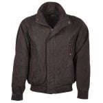 Leather Bomber Flight Jacket