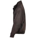 Leather Bomber Flight Jacket