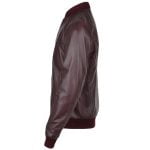 Lambskin Leather Bomber Jacket