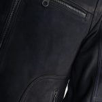 Leather Belted Biker Jacket