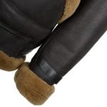 Sheepskin Leather Aviator Jacket