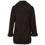 Sheepskin Leather 3-Button Coat