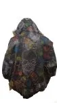Skull Embroidery Leather Jacket