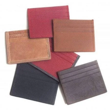 Gio Handcrafted Luxurious Italian Leather Unisex 6 Card Holder Wallet With Complementary Bill Slot