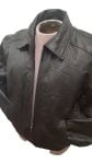 Black Straight Leather Jacket