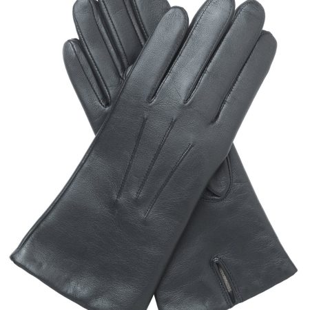 Womens Elegant Slim Leather Gloves Lined