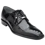 Belvedere-Batta-Mens-Black-Genuine-Ostrich-Oxfords-14006-BLK