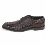 Belvedere-Chapo-Mens-Shoes-Brown-Genuine-Hornback-Caiman-Crocodile-Oxfords