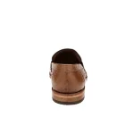 Belvedere-Espada-Mens-Shoes-Tabacco-Exotic-Genuine-Ostrich-Split-Toe-Penny-Loafers