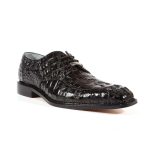 Belvedere-Mens-Designer-Shoes-Chapo-Alligator-Black-Oxfords-