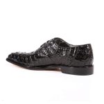 Belvedere-Mens-Designer-Shoes-Chapo-Alligator-Black-Oxfords-