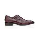 Belvedere-Orlando-Mens-Shoes-Burgundy-Genuine-Ostrich-Formal-Oxfords-2