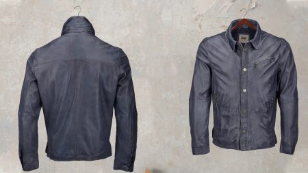 Men’s Brown Bomber Leather Jacket Online in Chicago, USA